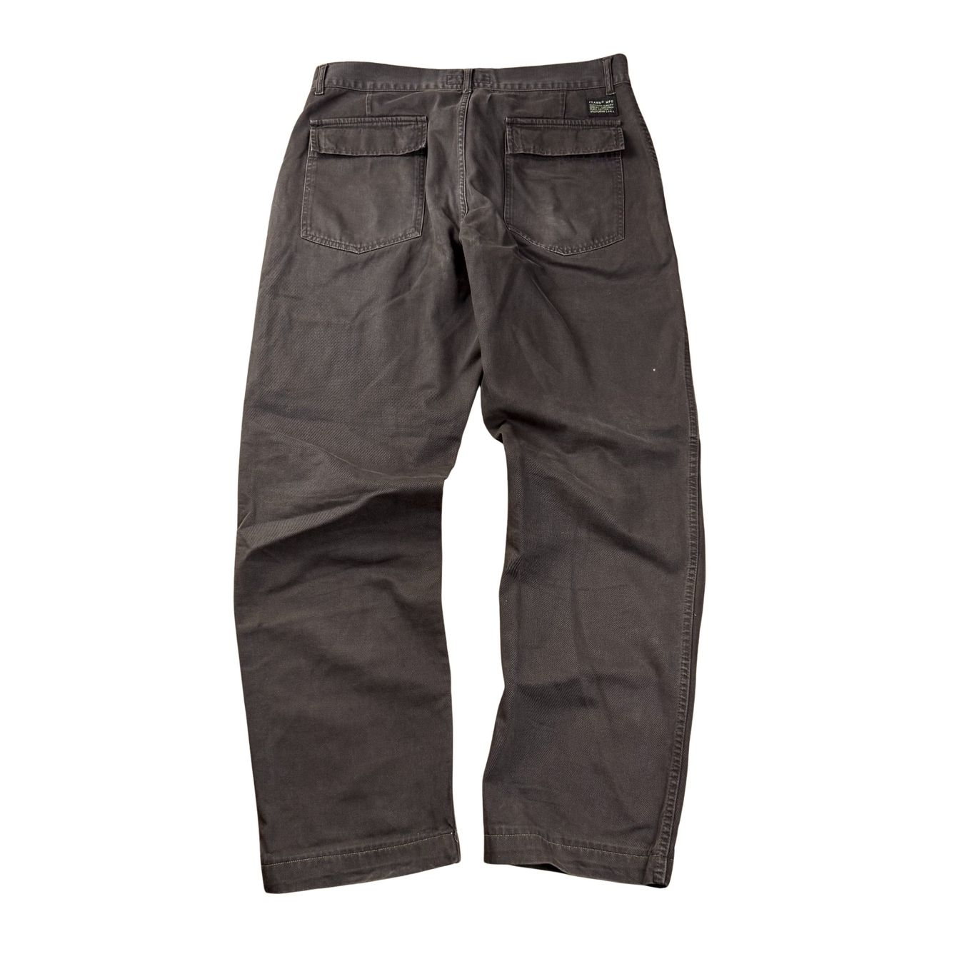 Pantaloni: Vintage Clark Workwear Hose Washed  - L – Usato da Herisau venduto da 1asupply 2