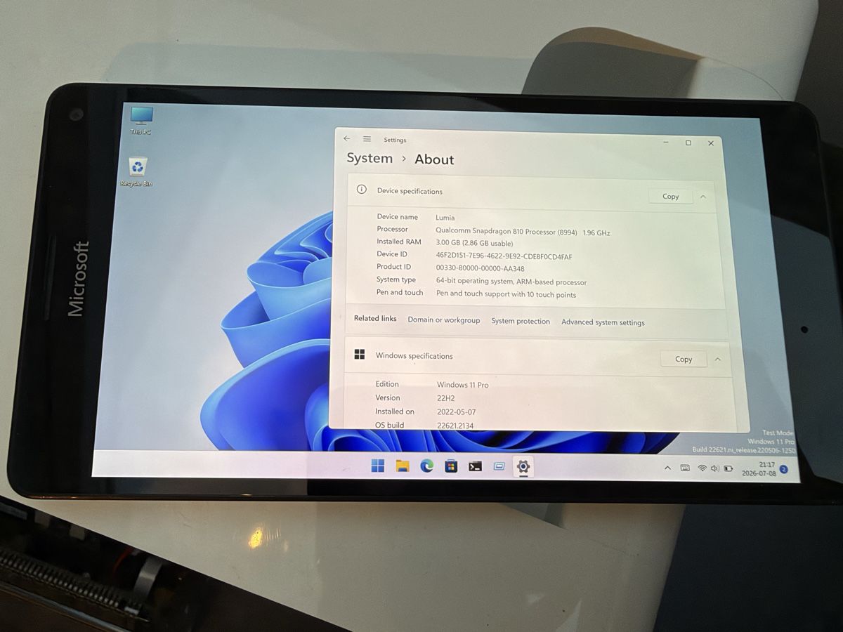 Microsoft Tablet PC: Lumia 950XL (Windows 11 Pro tablet) – Usato da Zürich venduto da jankais3r 2