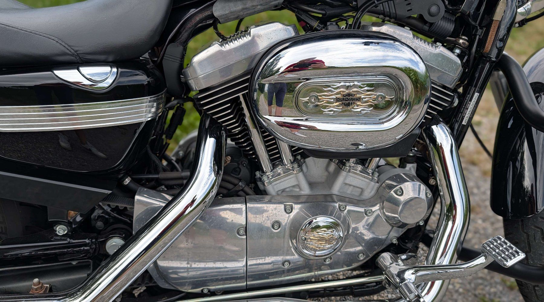 Harley-Davidson Chopper: Harley Davidson XL883 L, 2006 – Usato da Bonstetten venduto da mh2_d8k5 6