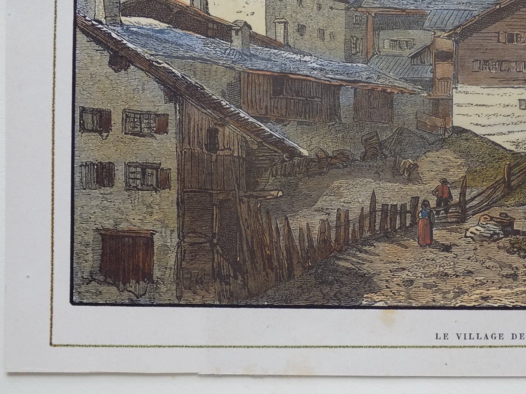 Gravures: Splügen koloriert – D'occasion à Risch par Rischli15 3