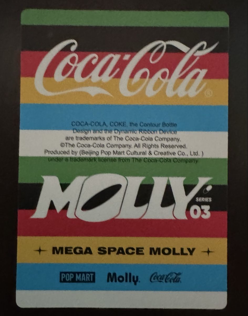 Pop Mart Figuren: Space Molly Serie 3- Secret Coca Cola – Gebraucht aus Gümligen von JCJewell 4