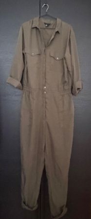Damen Overall Khaki Grösse L wenig getragen