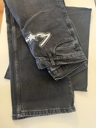 Denim jeans noir KOBZ taille M (taille petit)