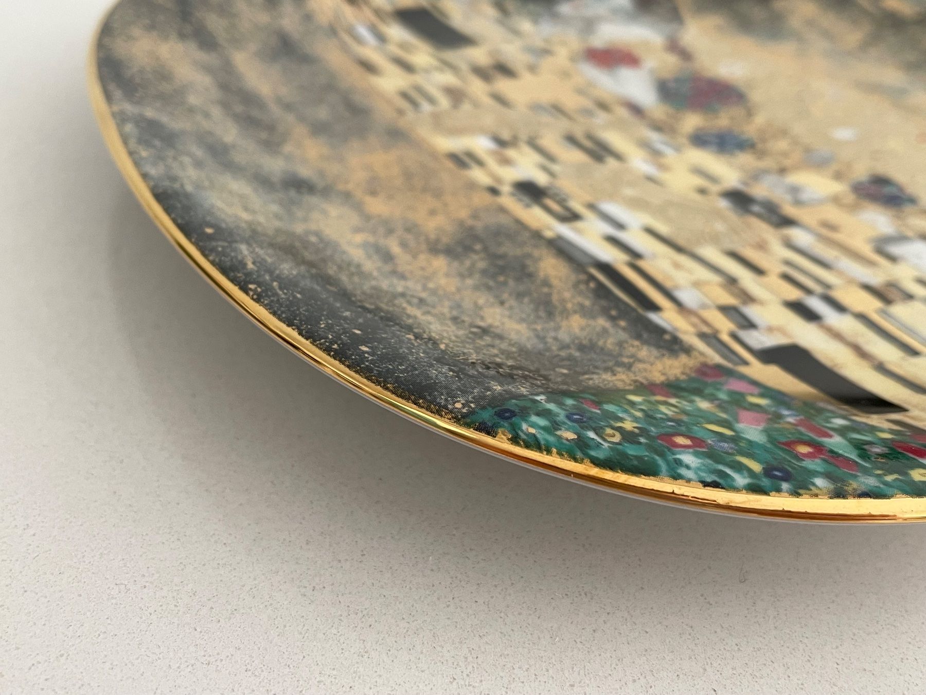 Alle Dekorationen: Gustav Klimt Kunstteller "Der Kuss " 1990 – Gebraucht aus Zürich von plumita 4