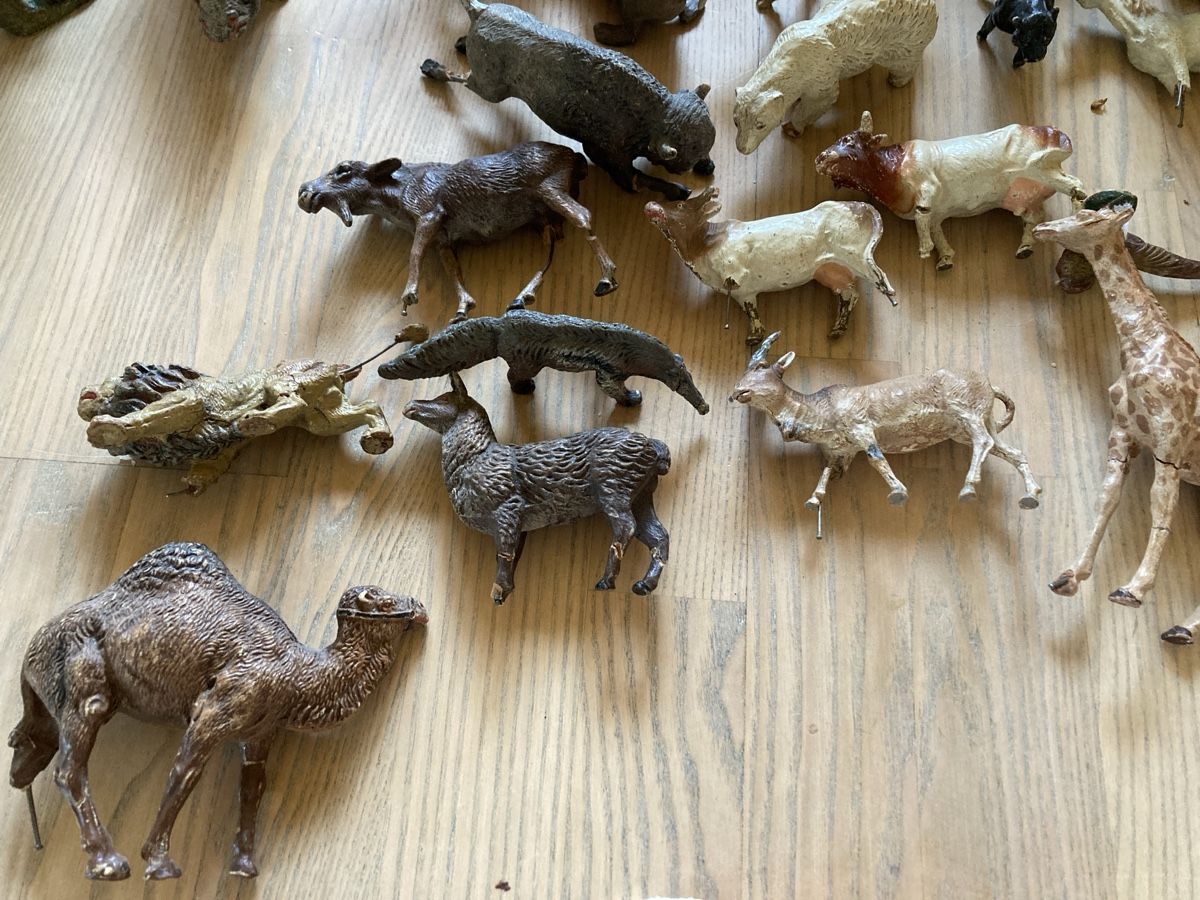 Figuren: Elastolin Zoo 1930-1960 Antik – Defekt aus Herisau von Sifgana 2
