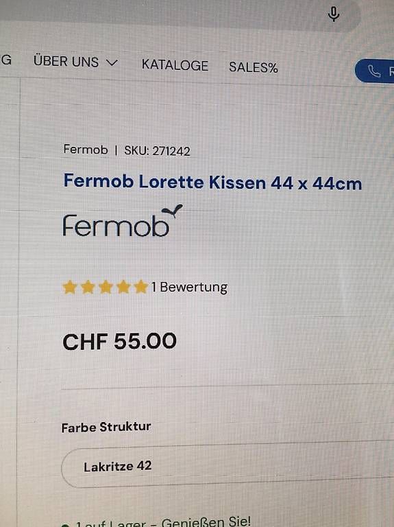 Cuscini: Outdoor Kissen Fermob  – Usato da Laupen ZH venduto da Rango3 3