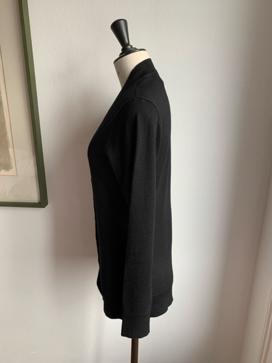 Tory Burch Giacche: TORY BURCH: Elegante leichte schwarze Strickjacke,  Gr. S – Usato da Luzern venduto da designluzern 2