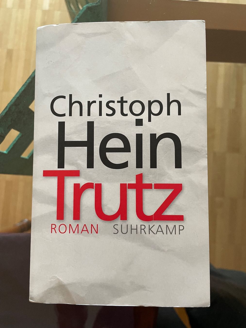 Libri: Trutz von Christoph Hein – Usato da Hinterkappelen venduto da Allabianca