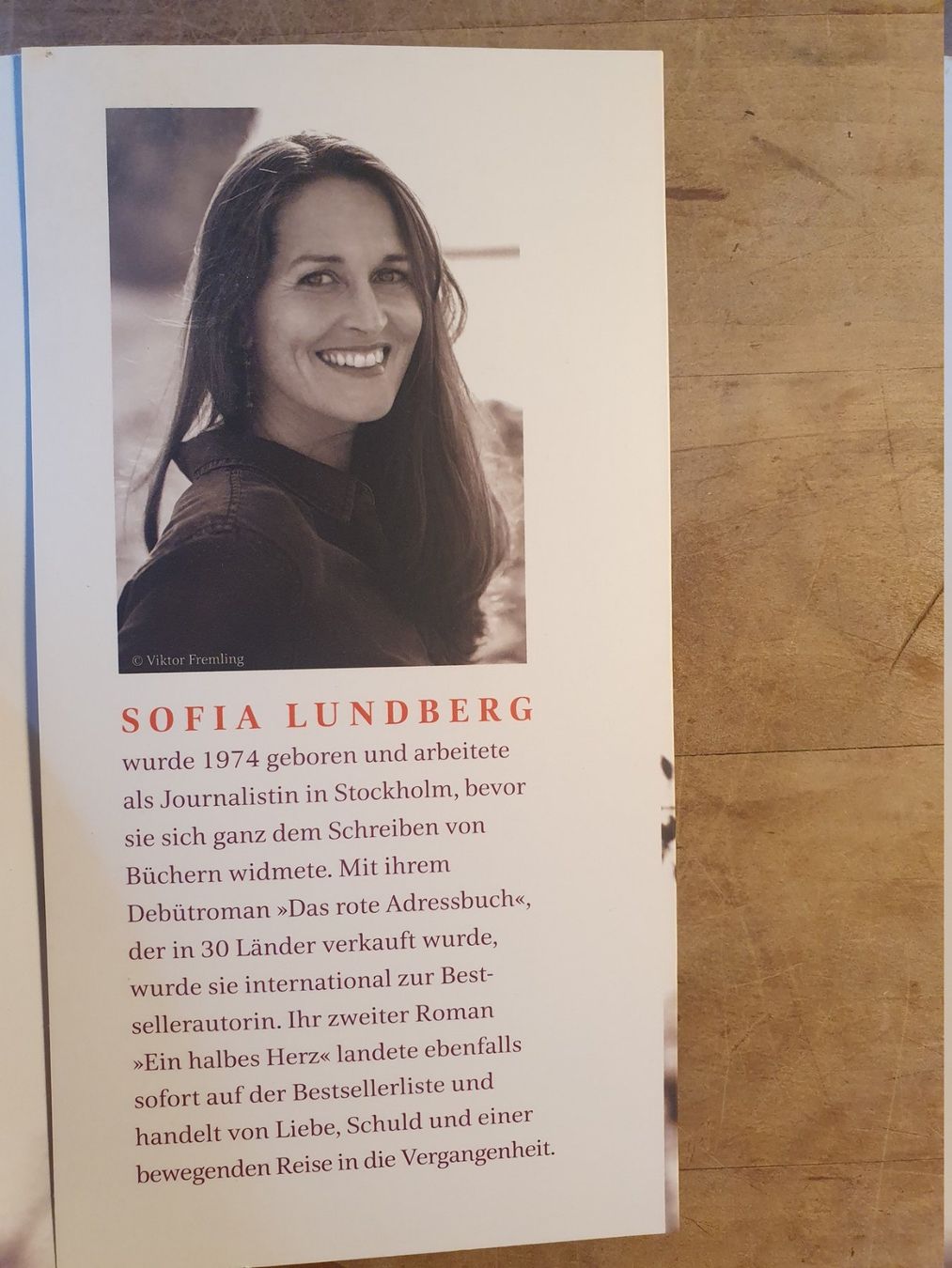 Livres: Ein halbes Herz Sofia Lundberg Gioldmann – D'occasion à Zürich par loosebone 3