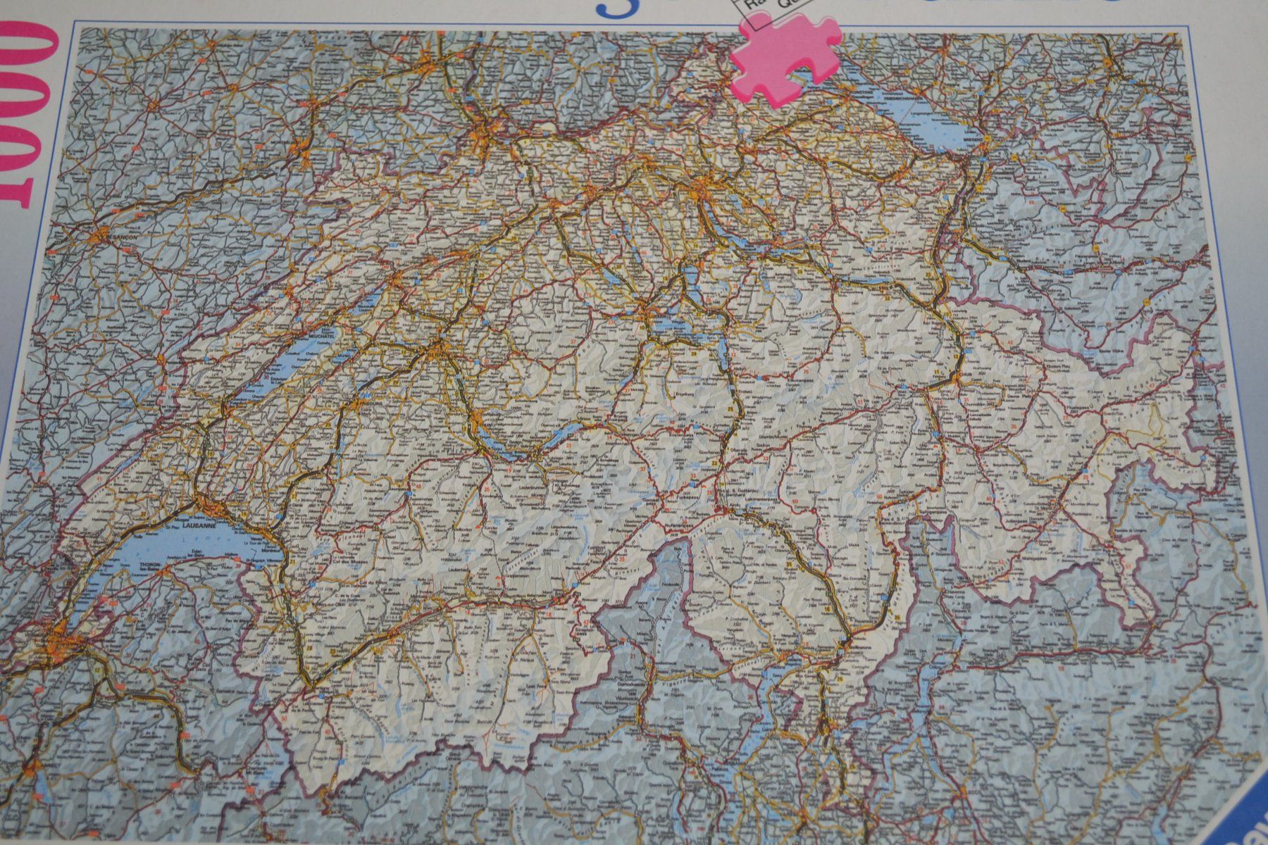 Ravensburger Puzzle: Puzzle 1000 Teile - Schweiz – Usato da Kölliken venduto da Knorrli58 1