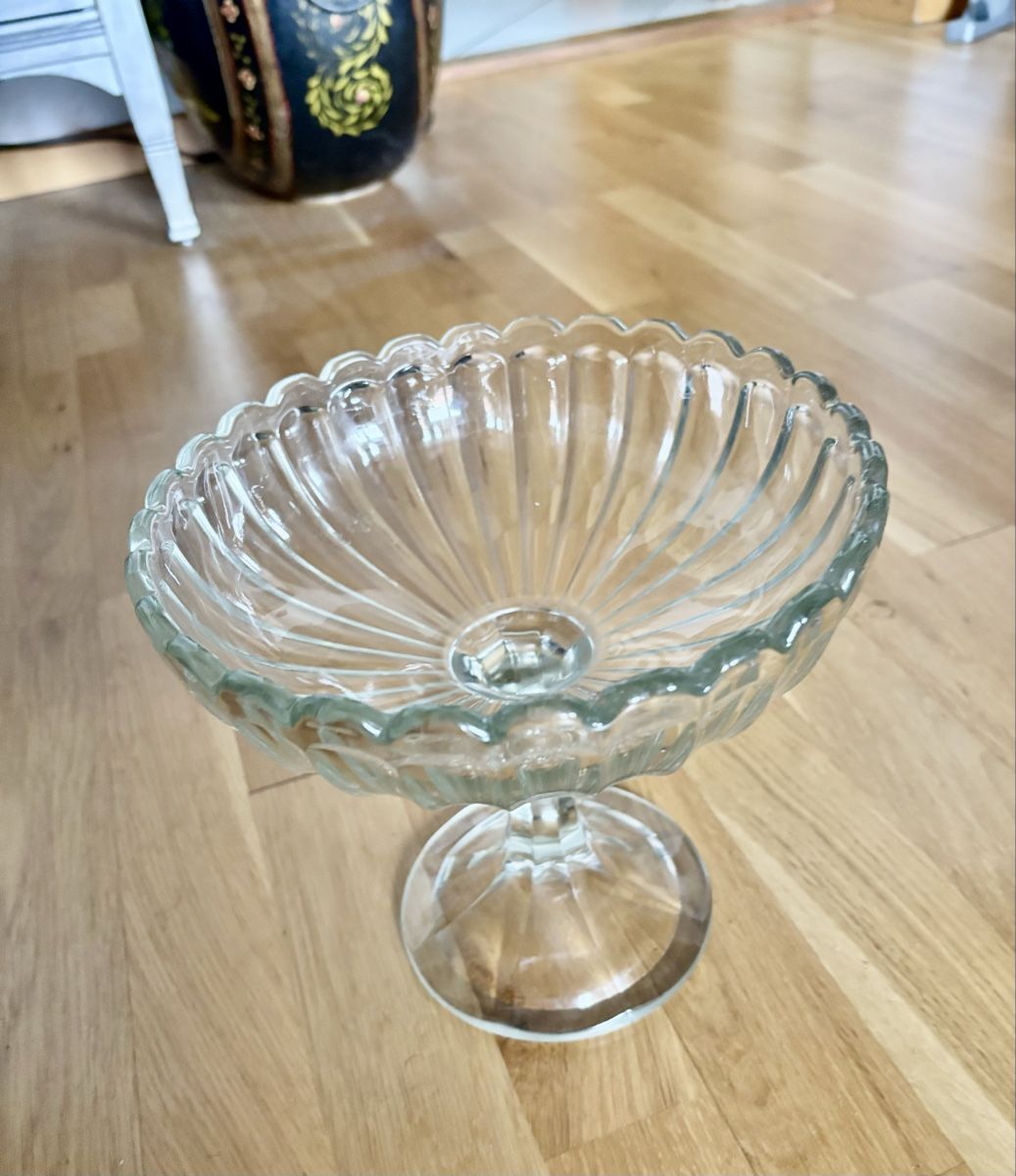 Bicchieri: Coupe à fruit vintage – Usato da Estavayer Le Lac venduto da sico1260