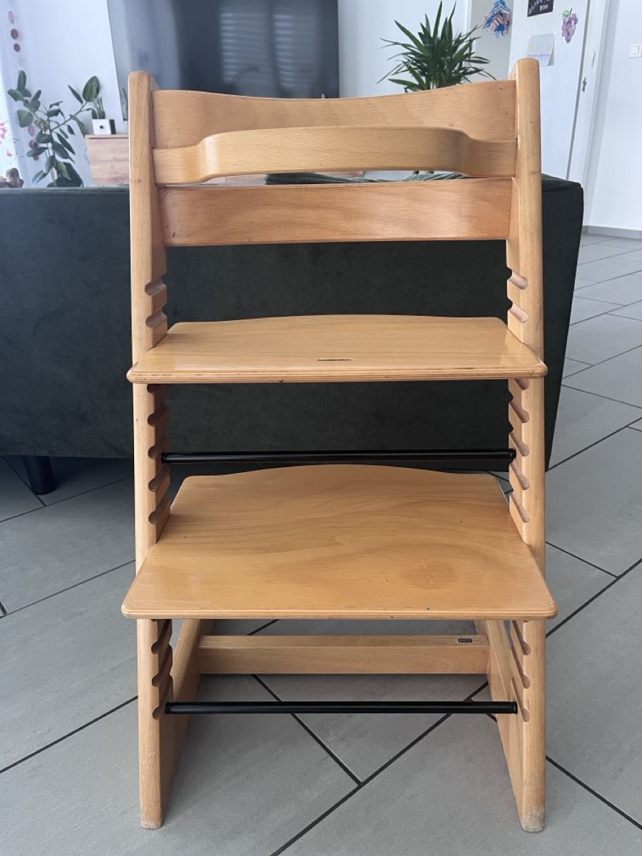 Stokke Chaises hautes: Stokke Tripp Trapp Holz – D'occasion à Domat/Ems par Kiri81