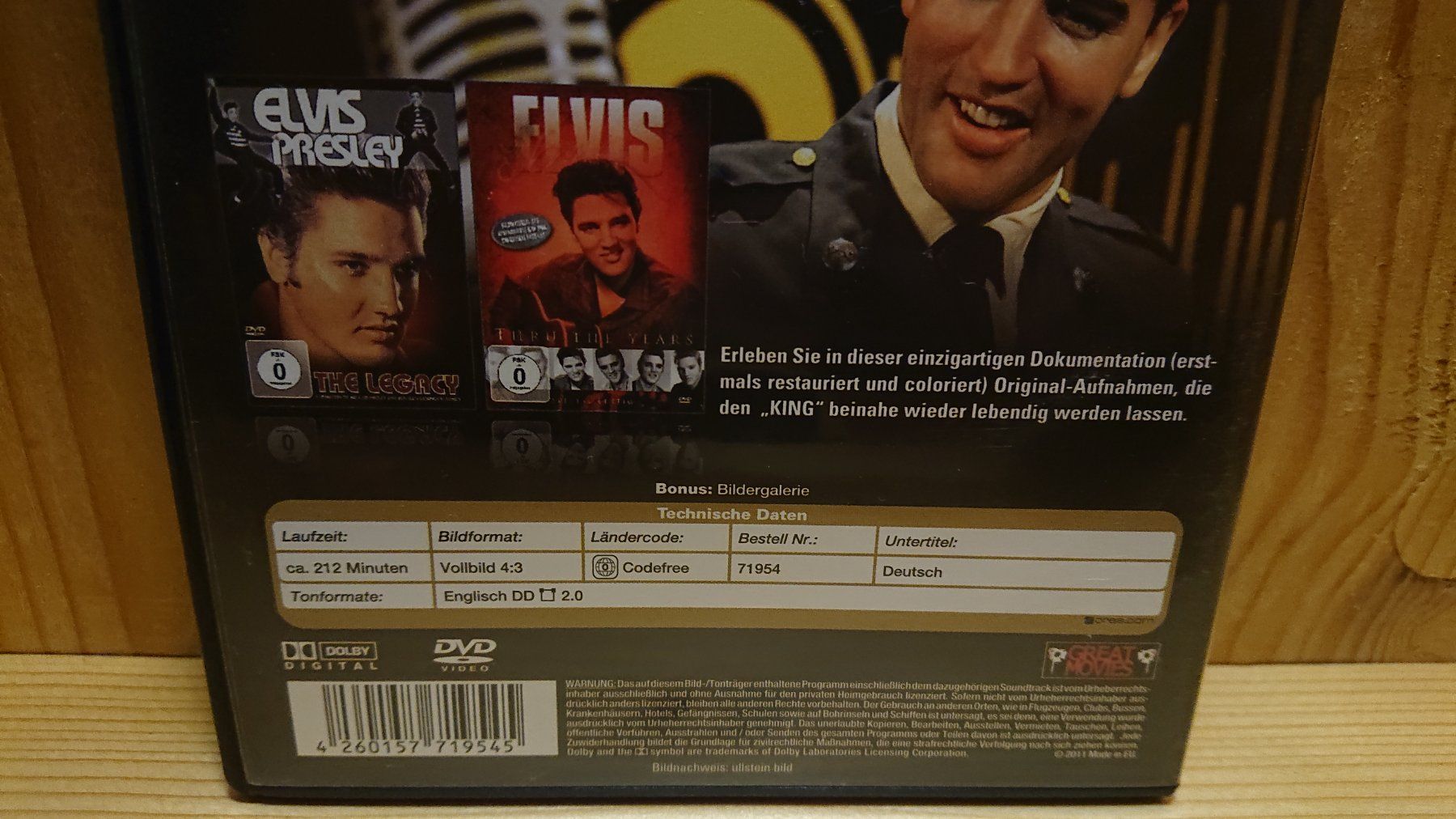 Tous les DVDs: ELVIS Gold Edition DVD 2 Filme Box – D'occasion à Wilderswil par Exebub 3