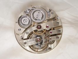 JULES KÜFFER Taschenuhr Uhrwerk Zifferblatt Zeiger Uhr top