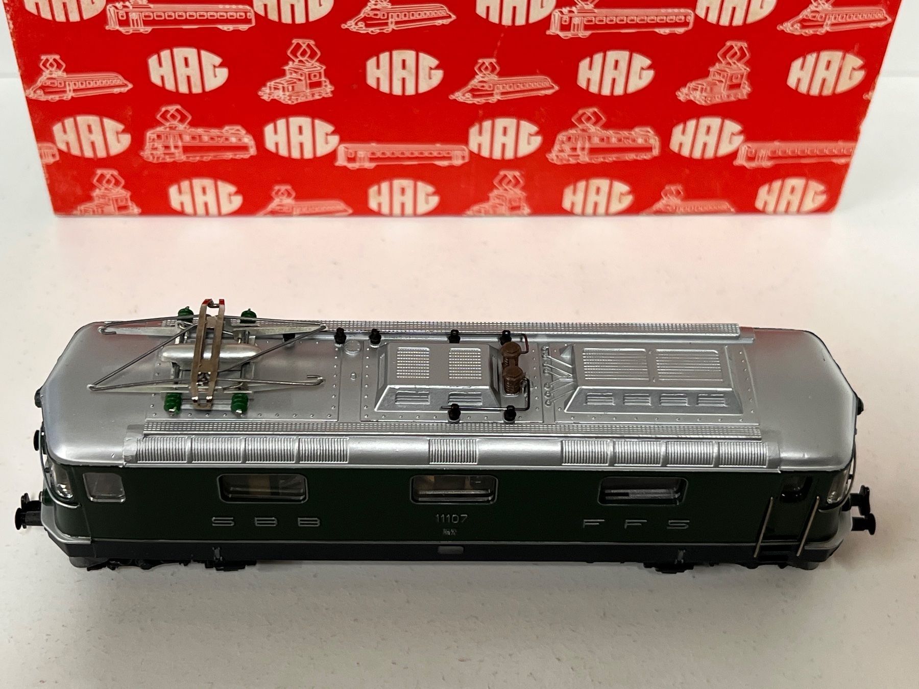 Hag Modelleisenbahnen: Hag Nr. 161 Re 4/4lI SBB DC Digital H0 – Gebraucht aus Neuenhof von ludovicco 4