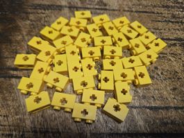 lego 32064 lot de 45 pièces Yellow Technic, Brick 1 x 2