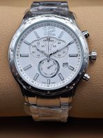 NEU!Optima Chronograph, weiss, 2J.Garantie, Zertifikat