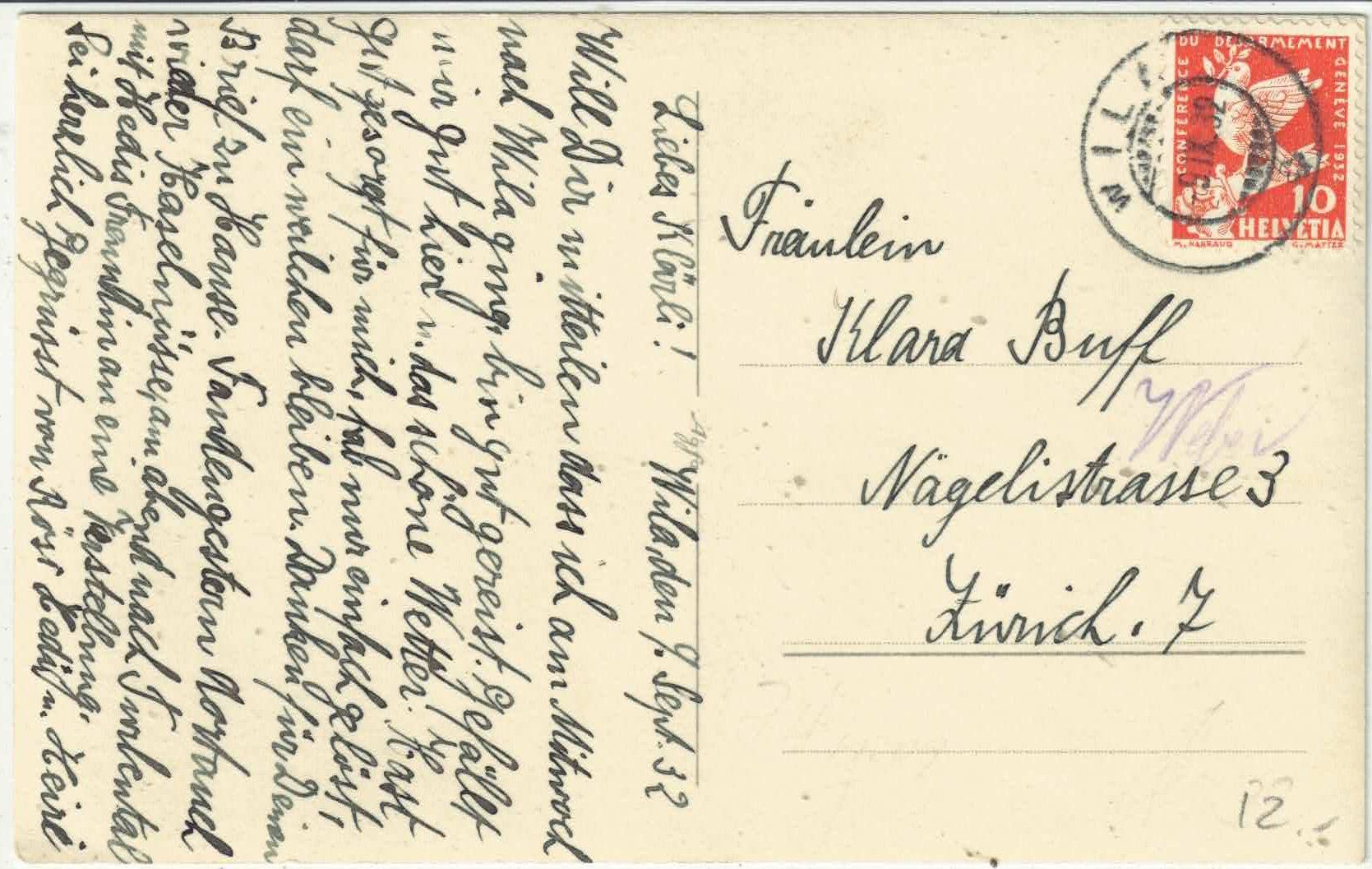 Cartoline postali: Wila - Dorfstrasse – Usato da Ettingen venduto da Kartenplanet 1