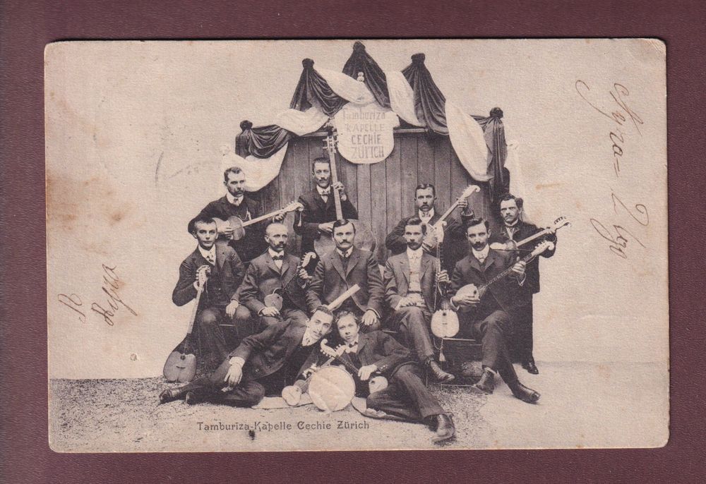 ZÜRICH - Tamburiza-Kapelle Cechie - 1909 (D'occasion) à Pully pour CHF ...