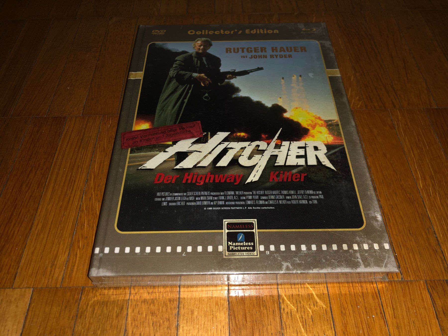Alle DVDs: Hitcher, der Highway Killer - MEDIABOOK - D - UNCUT – Neu und originalverpackt aus Basel von havsok