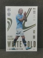 Match attax 2024/25 Extra Erling Haaland White Gold Limited.