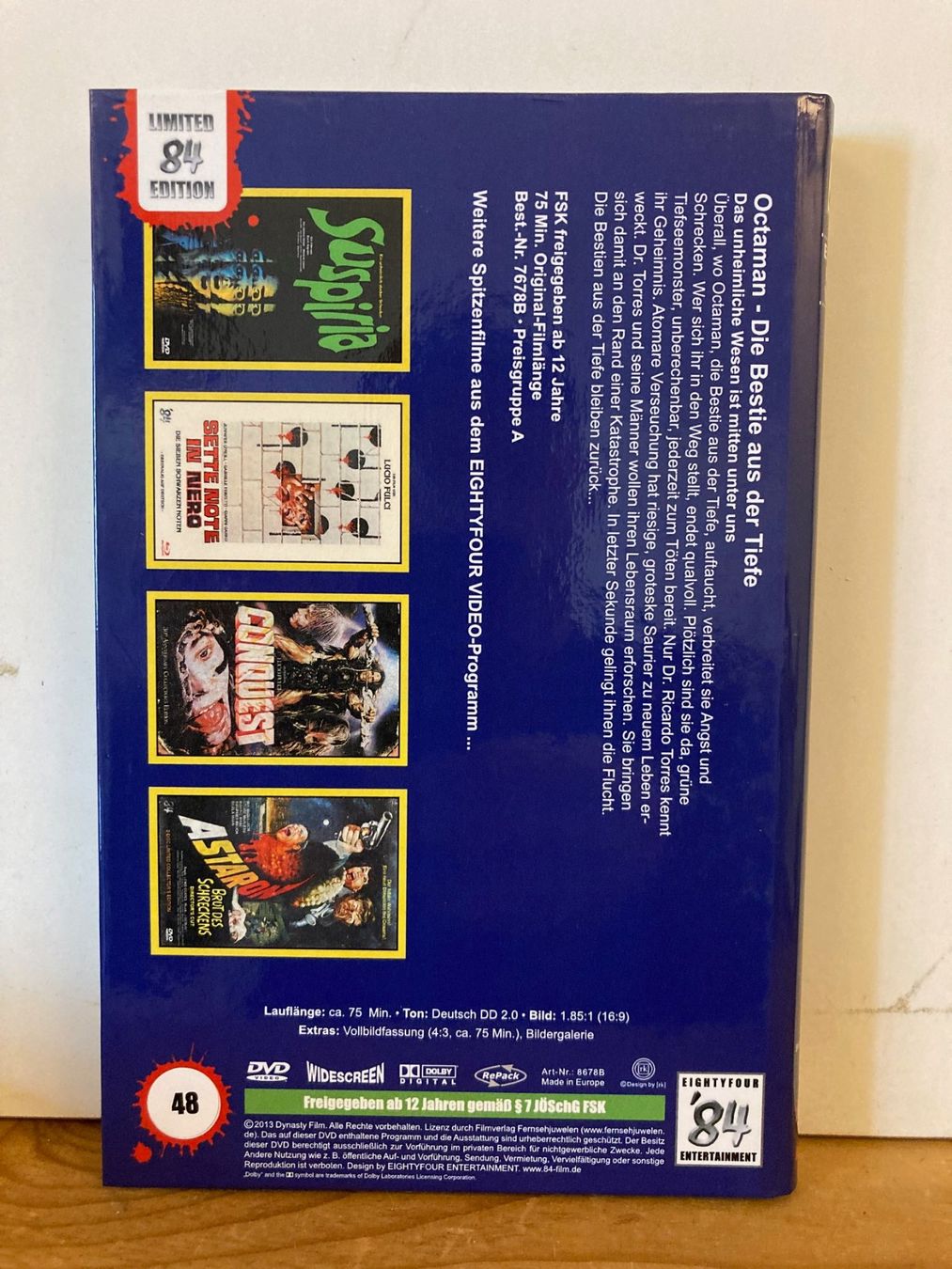 Tous les DVDs: Octaman - Grosse Hartbox - DVD - 84 Entertainment – D'occasion à Wädenswil par noodelbraincrew 1