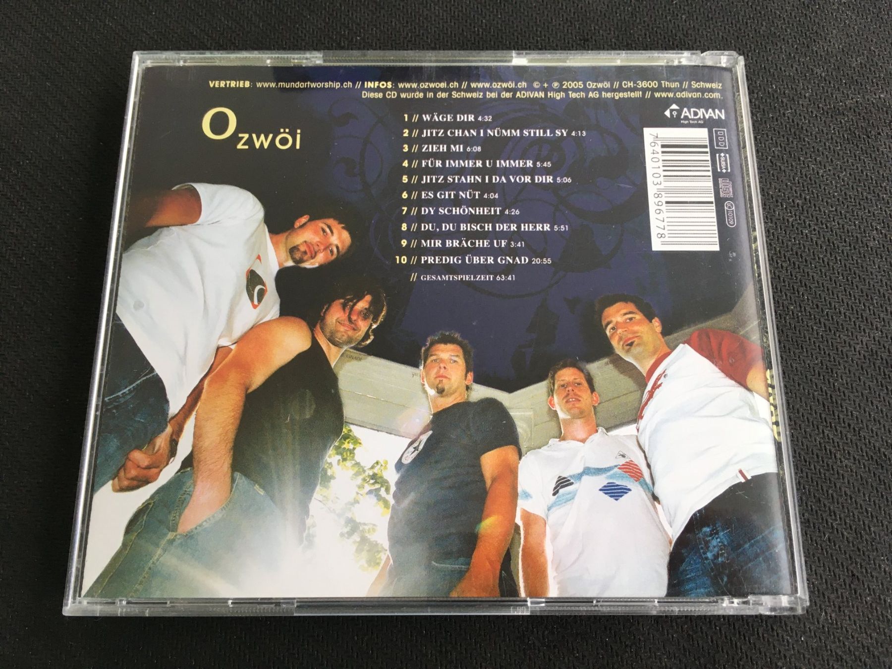 CDs: Gabriele Bhend - Gnad -  Ozwöi -CD- – Gebraucht aus St.Gallen von MedienJoe 2