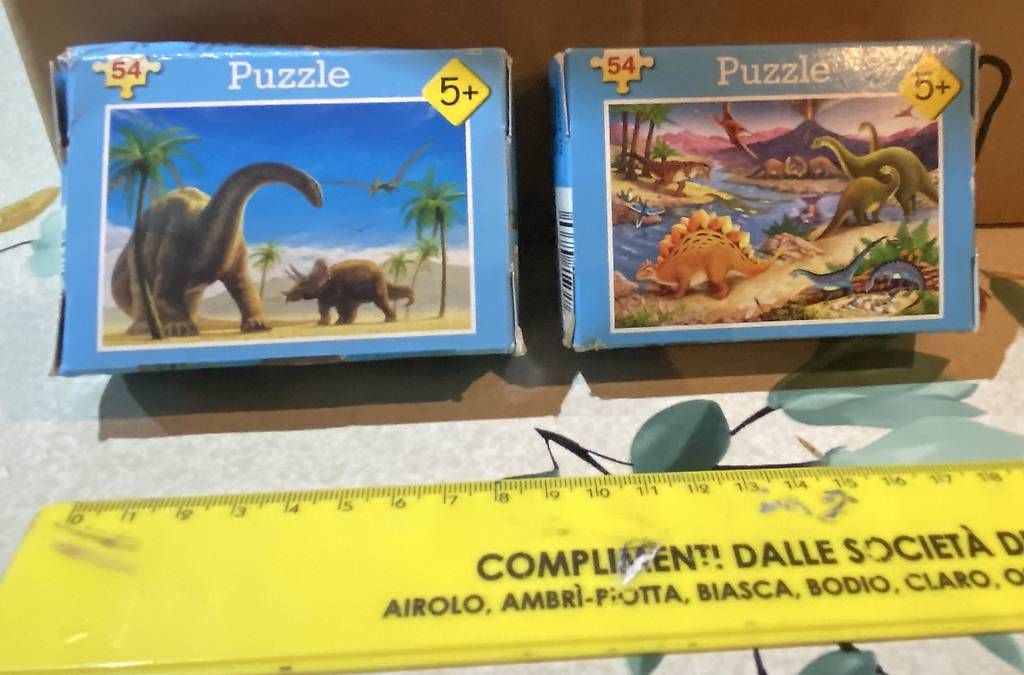 Puzzle: 13 puzzle con dinosauri – Usato da Castel San Pietro venduto da sab_lj2d 4