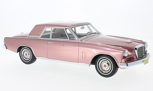 Modellautos: Studebacker Gran Tourismo Hawk Phase I 1962-1963 pink met. – Neu und originalverpackt aus Gerlafingen von espero88 2