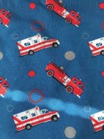 Jersey Stoff Feuerwehr 50 x 140 Neu