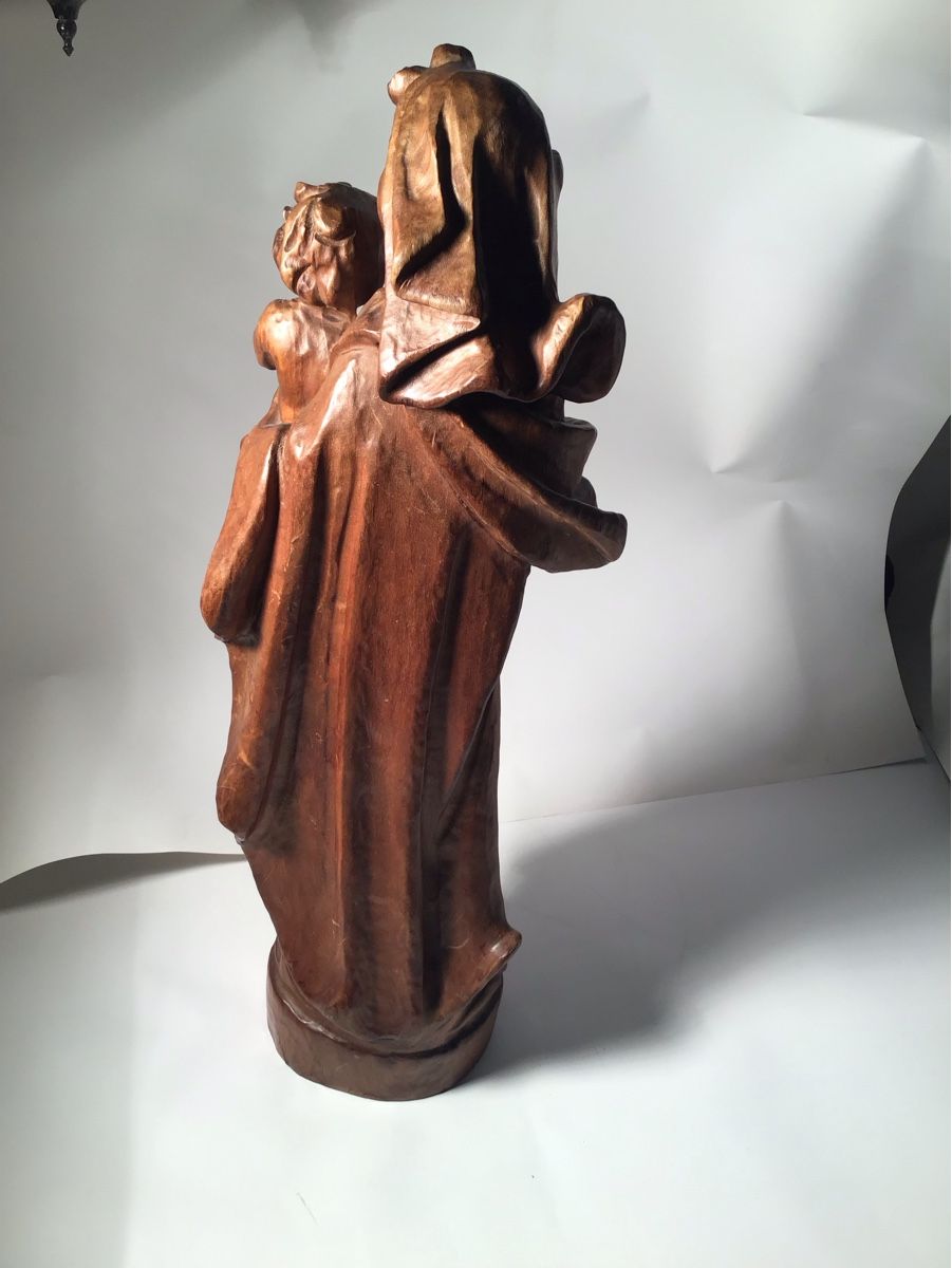 Sculptures & Statues: Muttergottes mit Jesuskind – D'occasion à schönenbuch par Josefus 4