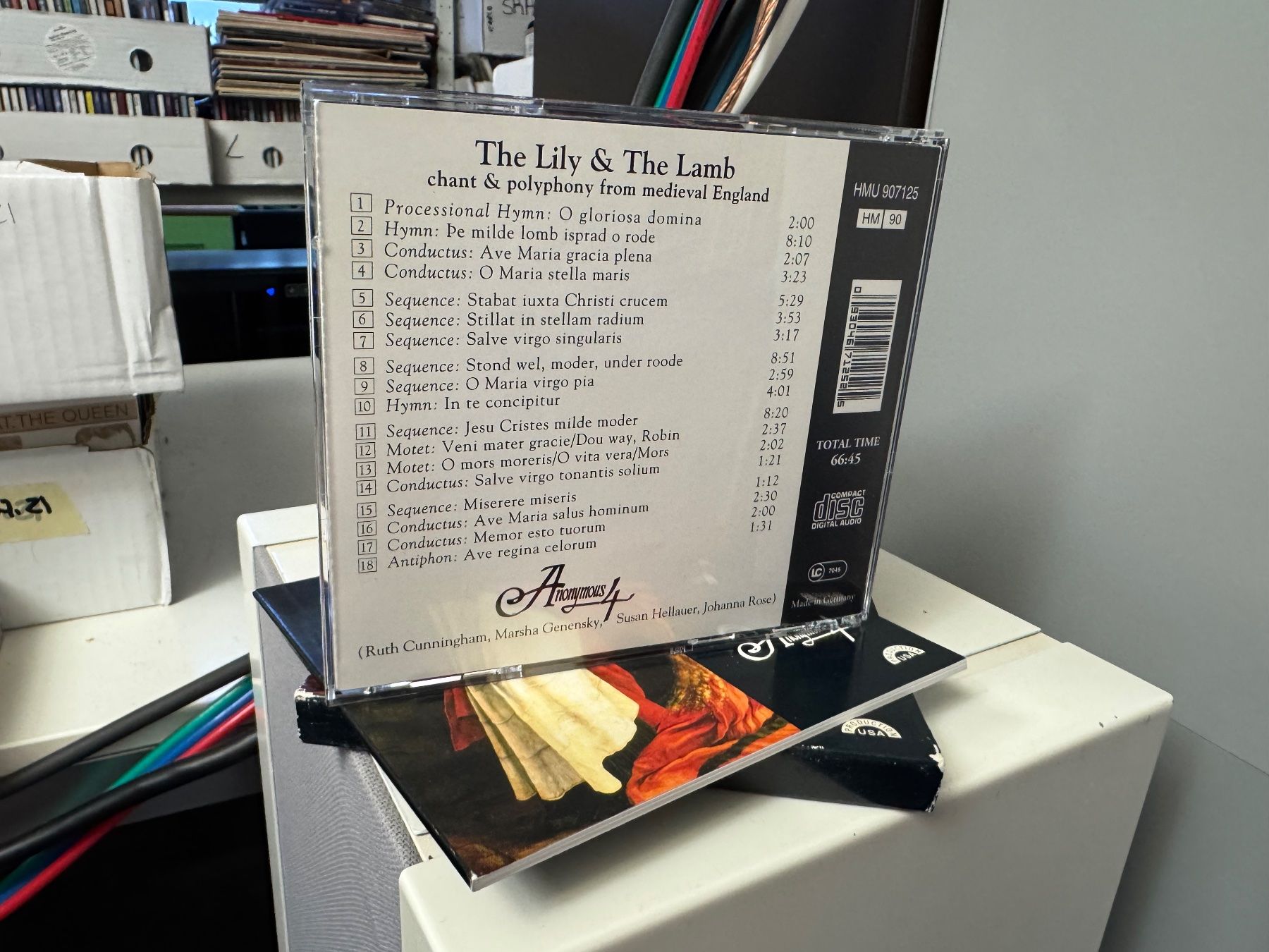 CDs: Anonymous 4 - The Lily & The Lamb - SRA05B – Neu (gemäss Beschreibung) aus Küsnacht ZH von pdproject 4