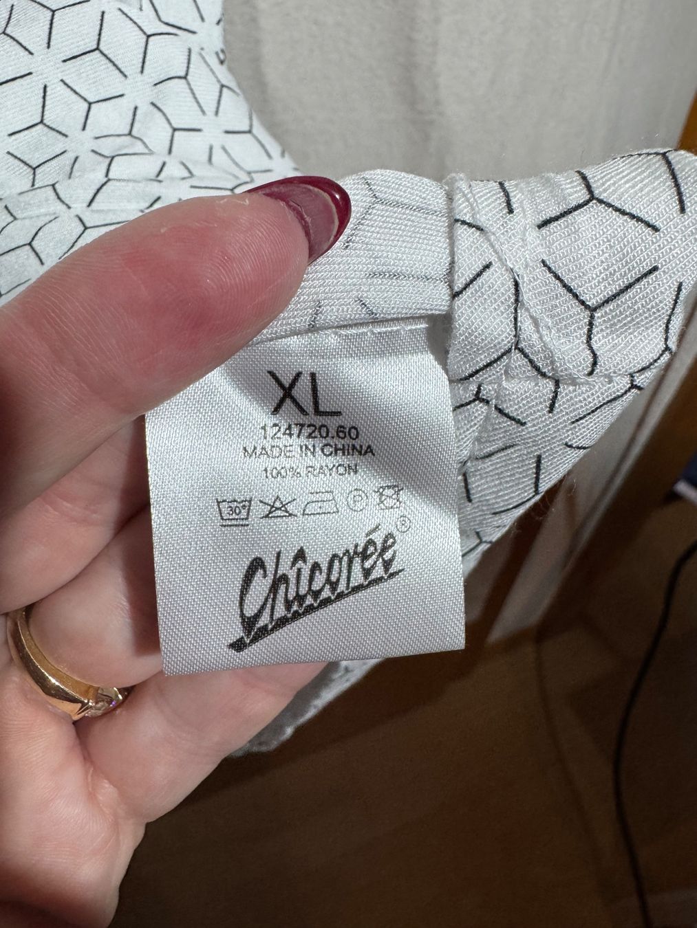 Vestiti: Kleid, Long Bluse von Chicoree Gr. XL – Usato da Grosswangen venduto da SALE_SALE_SALE 3