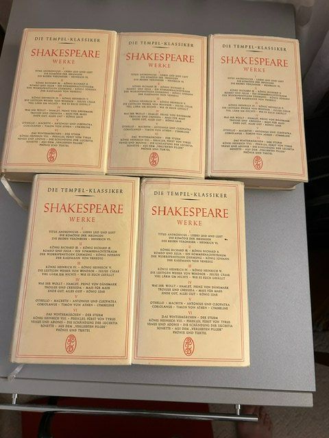 Livres: Shakespeare Sämtliche Werke – D'occasion à Erlenbach ZH par helenoliva58