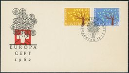 1962 - Europa - Ersttagsbrief FDC ET
