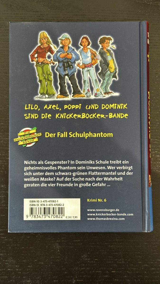 Libri: Jugendbuch - Das Phantom der Schule - Thomas Brezina – Usato da Bannwil venduto da lk05 1