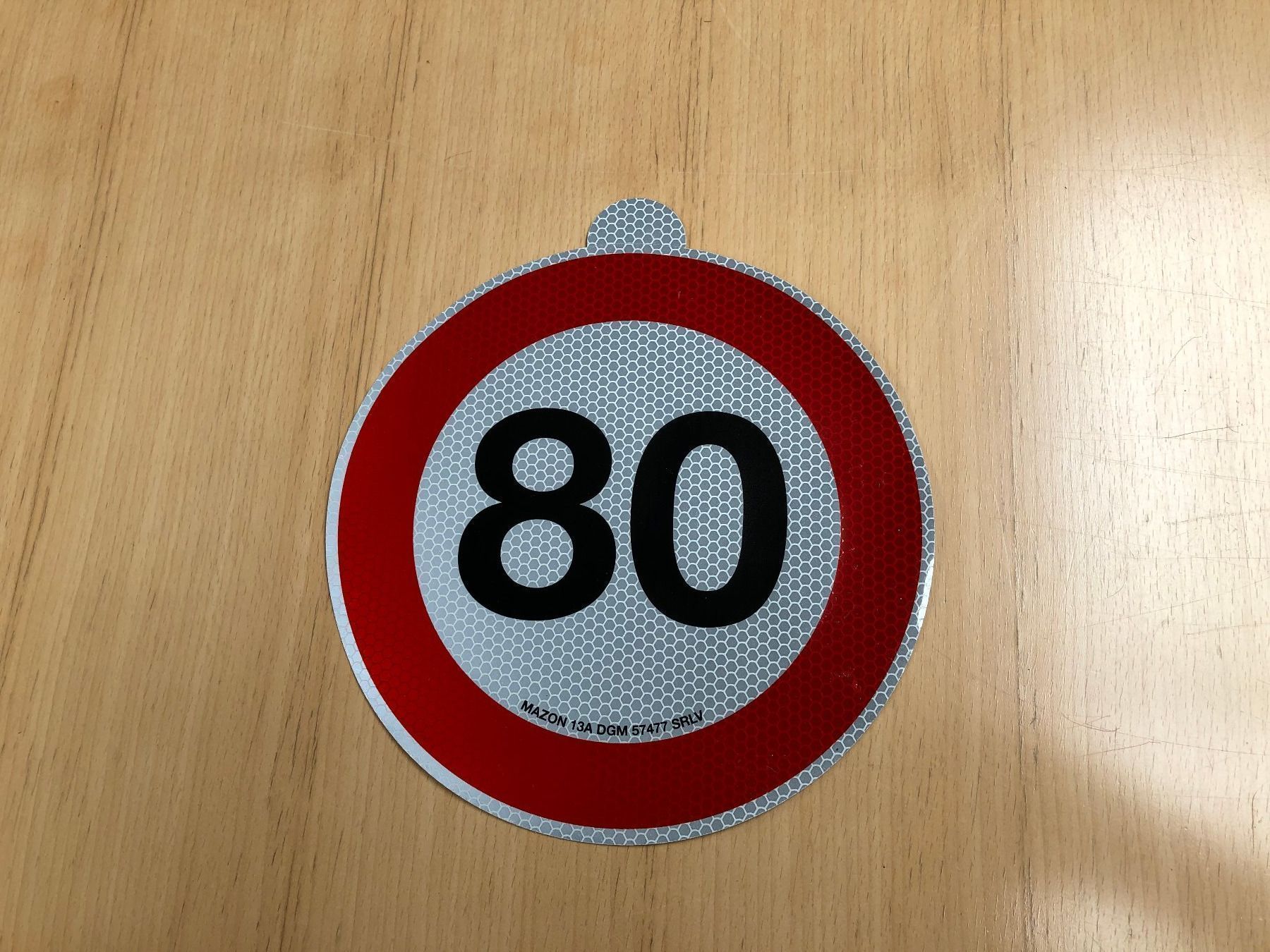 Aufkleber: Anhänger 80 km/h Aufkleber – Neu (gemäss Beschreibung) aus Gampelen von Steuer0