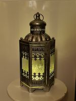 Orientalische Metall Laterne Vintage Stil