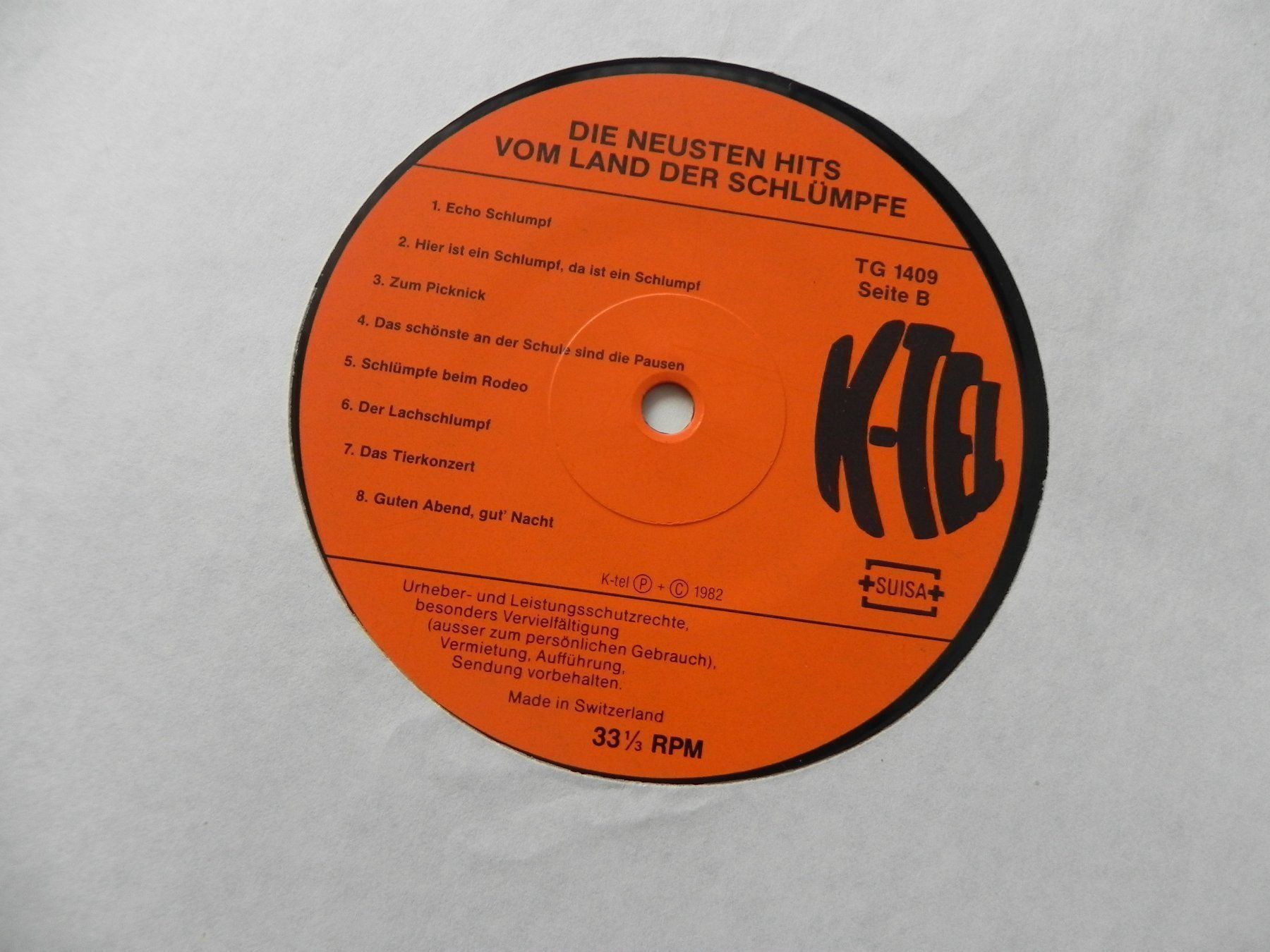 Dischi in vinile: LP Schlümpfe 1982 Hits zum mitsingen – Usato da Siebnen venduto da krimsie 3