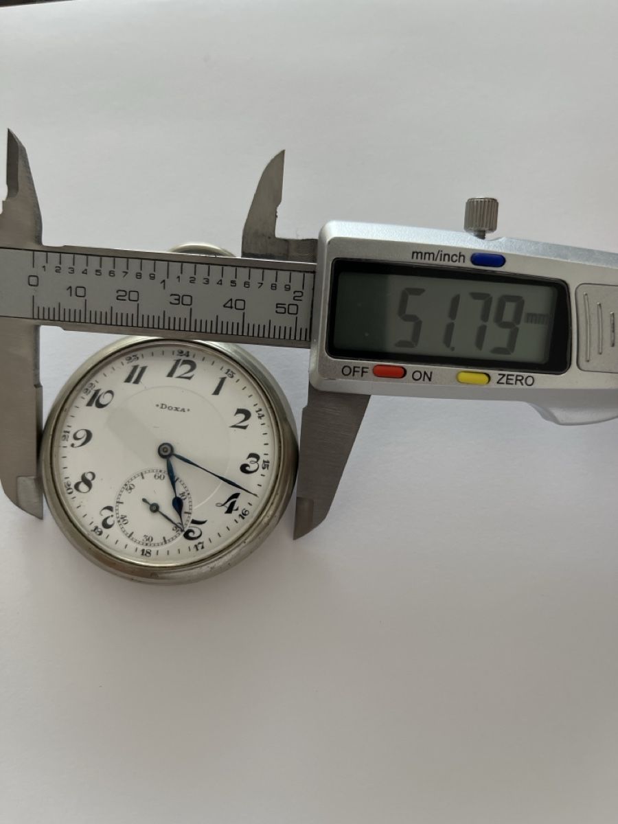 Doxa Orologi: Antike Doxa Taschenuhr  – Usato da Rheineck venduto da UhrenReinhardt 4