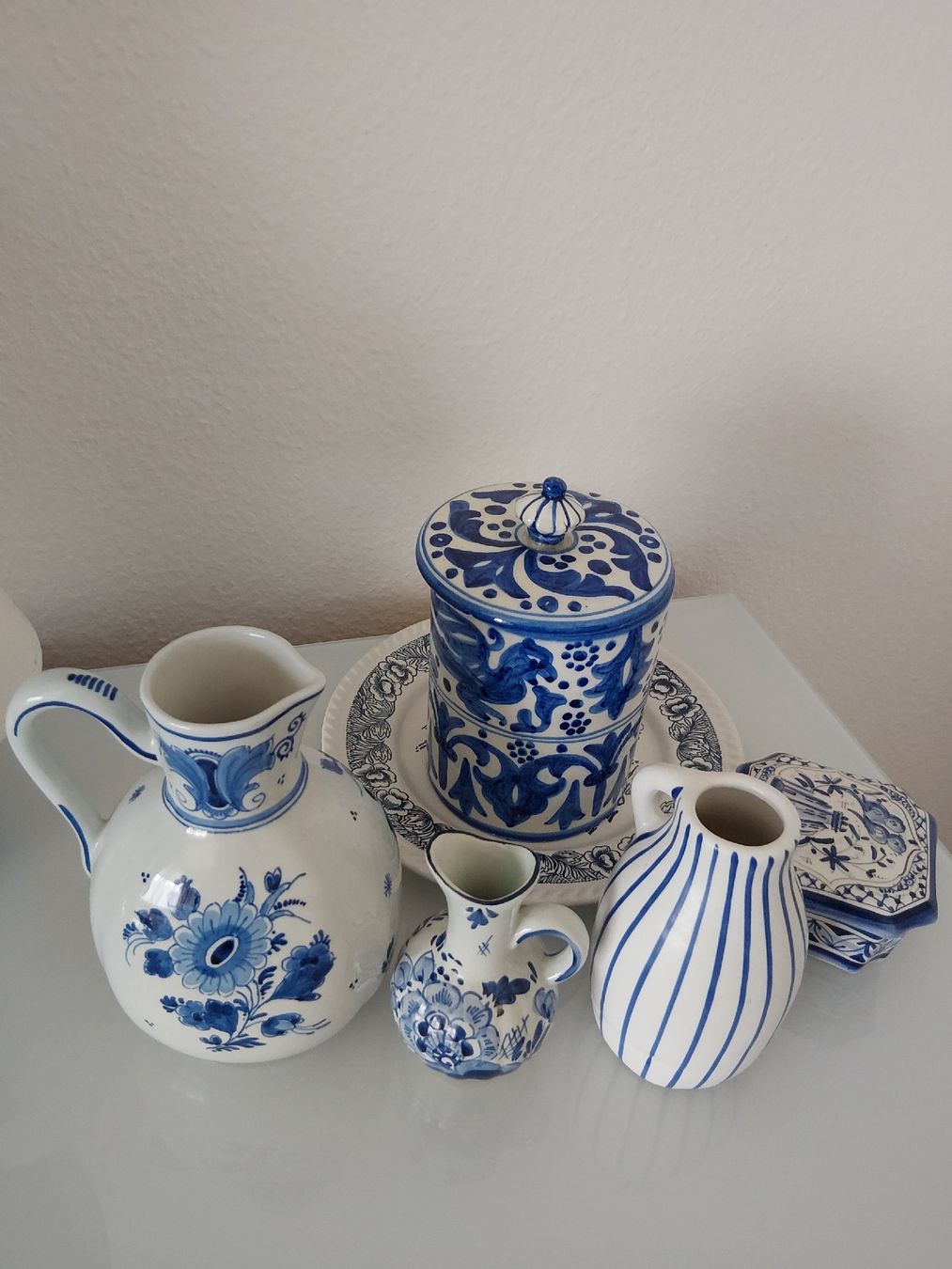 Tutte le decorazioni: Schöne blaue & weisse Keramik Deko – Usato da Basel venduto da M.M_ 2