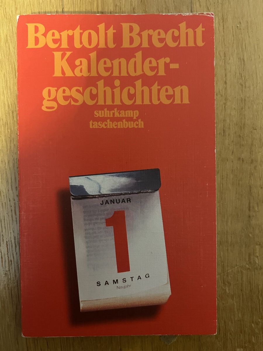 Libri: Bertold Brecht – Kalendergeschichten – Usato da Bern venduto da Father_Flair