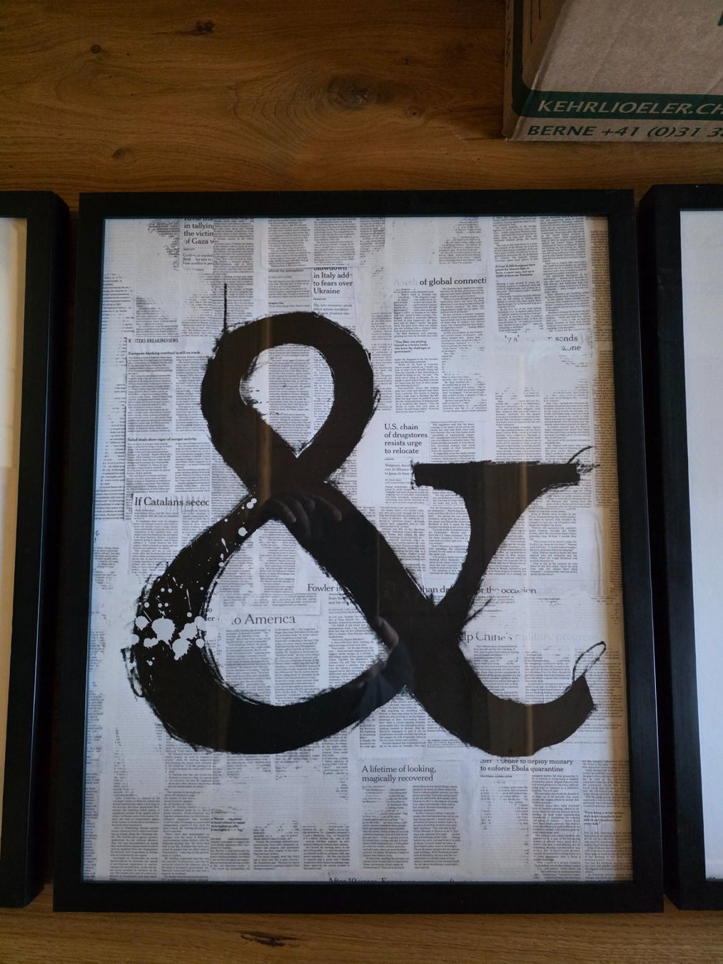 Foto & Immagini: Bild Trilogie "Yes & OK" Grafik – Usato da Walterswil BE venduto da Lonitti 2