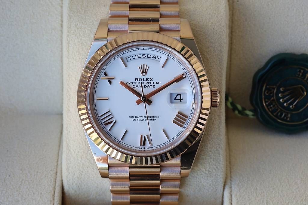 Rolex Uhren: Rolex Day-Date 40 Rose Gold – Gebraucht aus Wollerau von RekociTimepieceGmbH 1