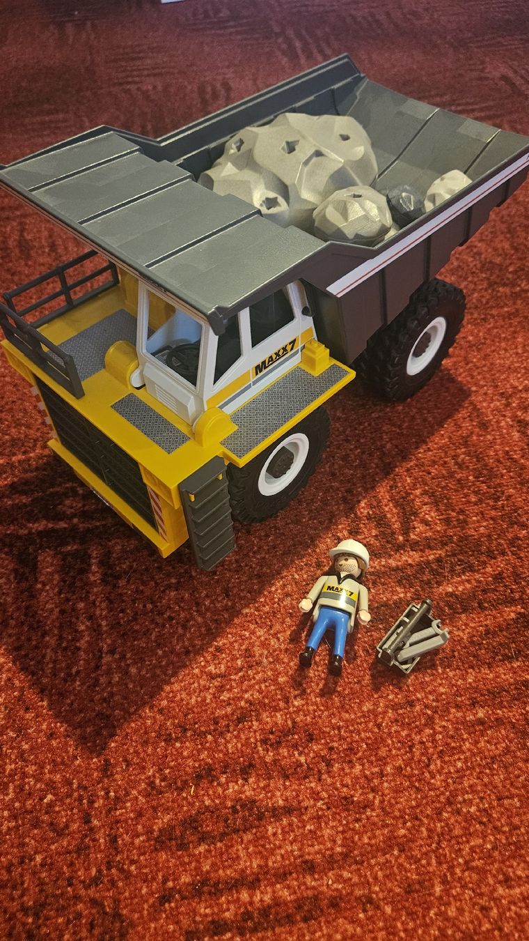 Playmobil Giocattoli: Playmobil Mega-Muldenkipper 4037 – Usato da Rudolfstetten venduto da Hoppel17