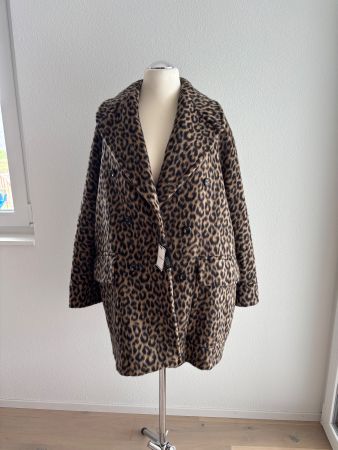 Tagliatore Wollmantel beige gemustert NEU mit Etikett
