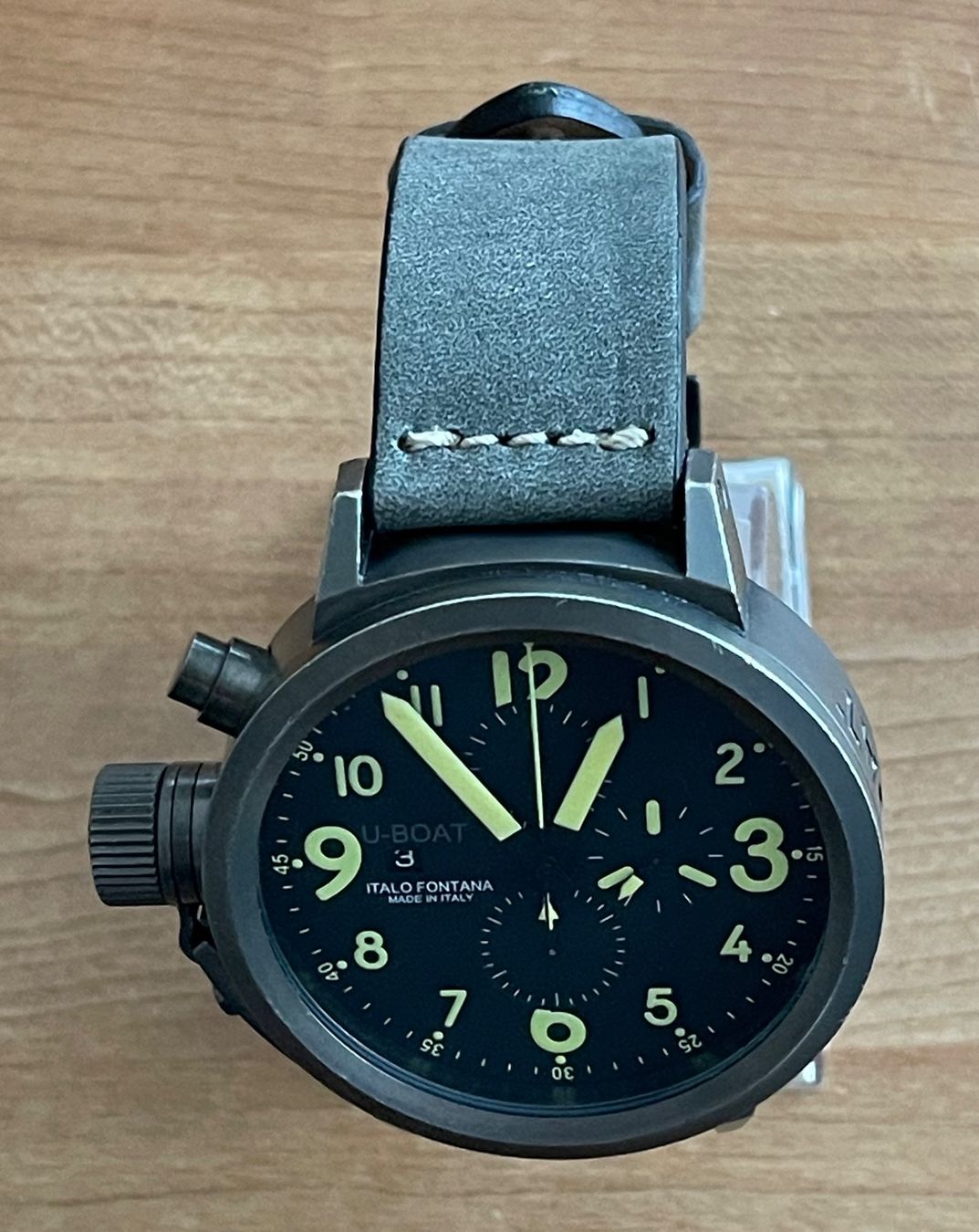 Orologi: U-BOAT Flightdeck U7750/50 Automatic Chronograph Ref. 5298 – Usato da Embrach venduto da Canderau 5