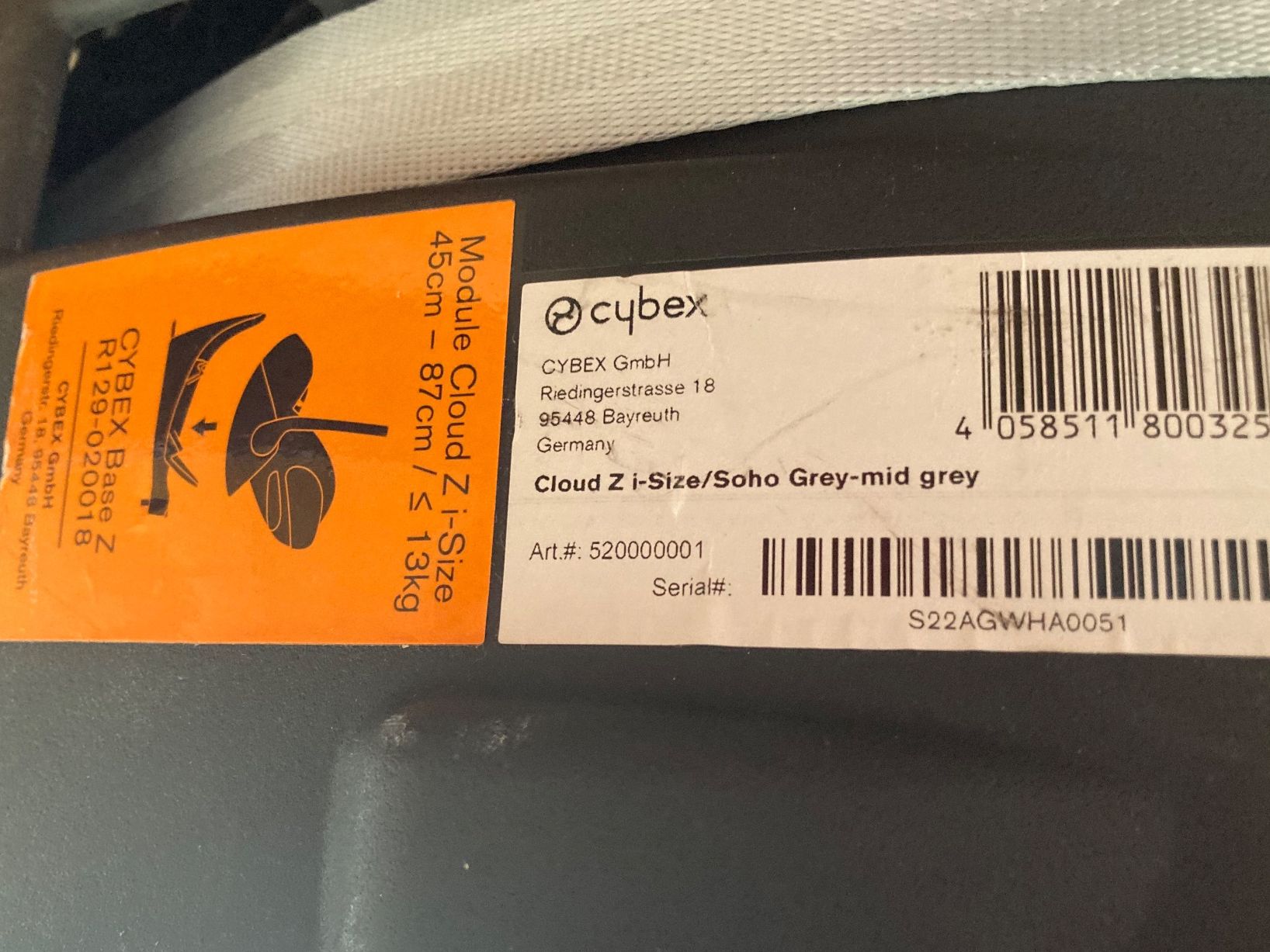 Cybex Sièges auto: Cybex Babyschale mit Isofix Station – D'occasion à Füllinsdorf par Midi-Marisa 4