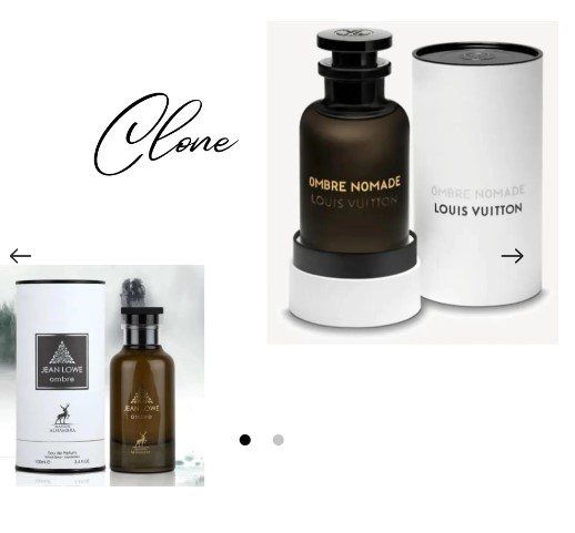 Louis Vuitton Ombre Nomade cheap clone or alternative perfume from Maison  Alhambra jean lowe ombre 