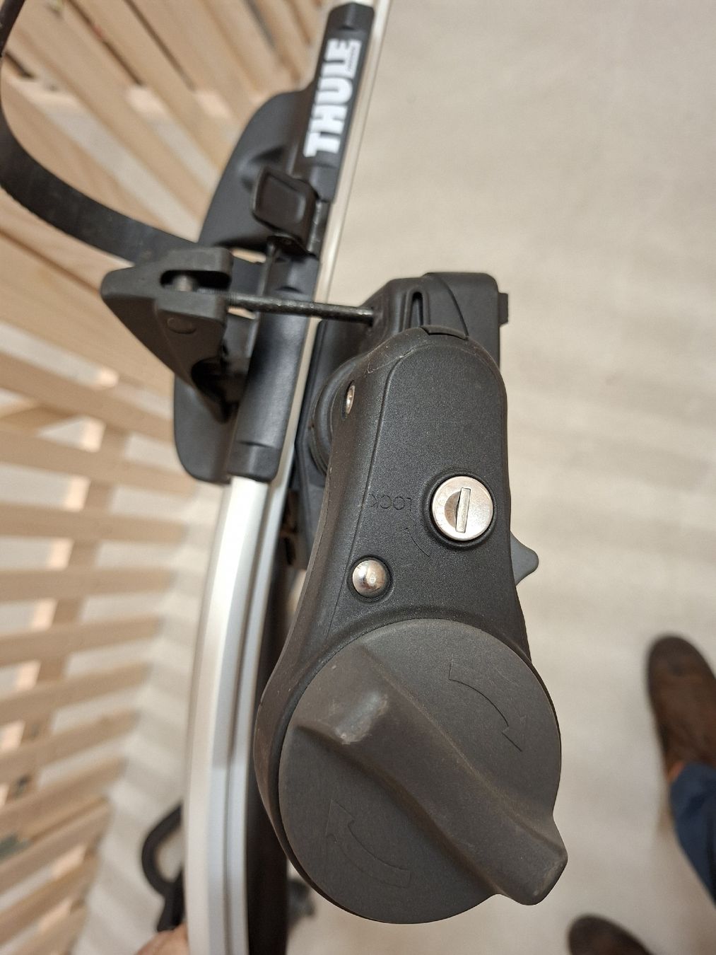 Thule Portapacchi: Thule Proride Fahrraddachträger 2x – Usato da Baden venduto da jcm_9dkf 3